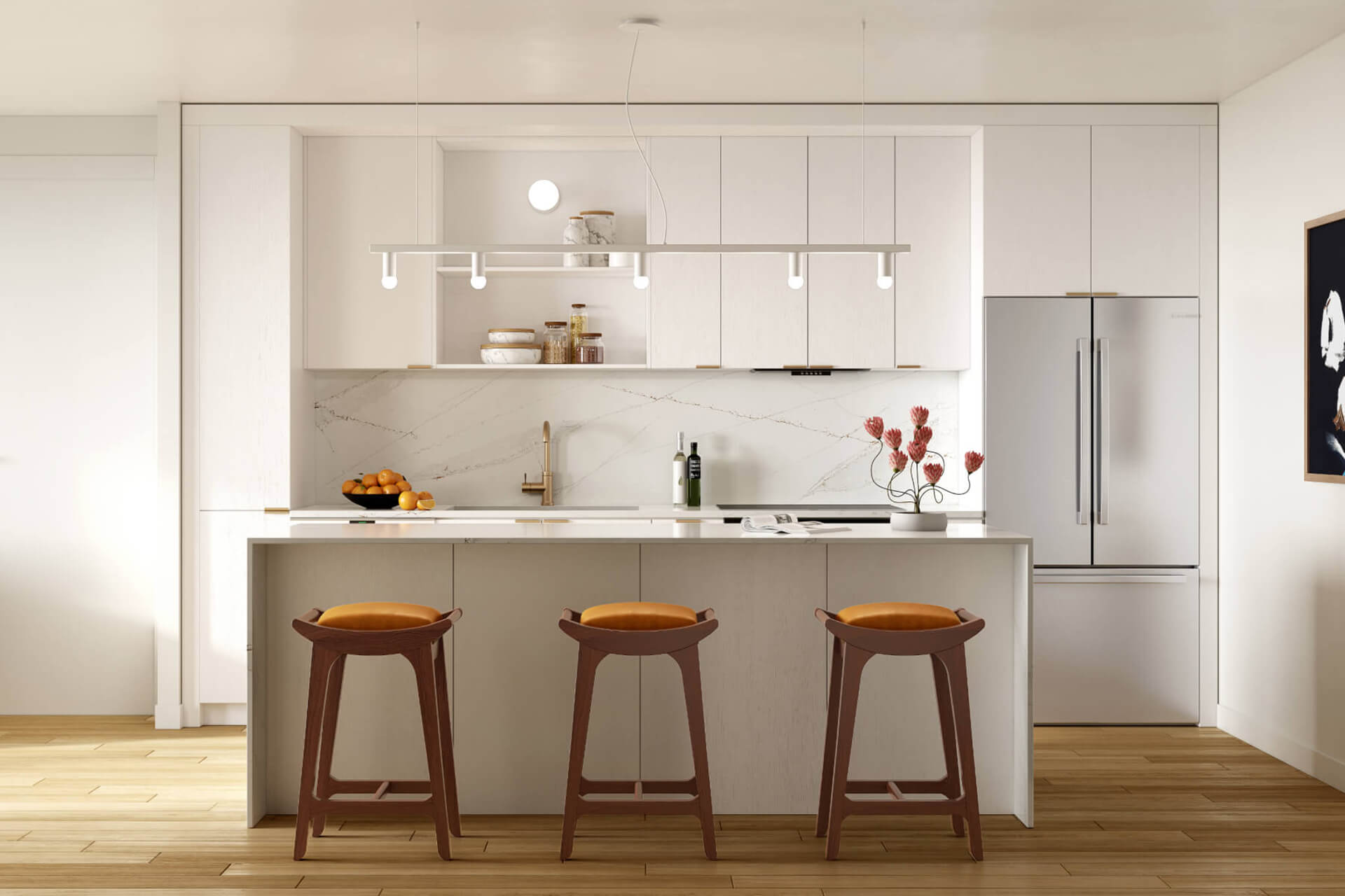 Kitchen – Skylark Finish Palette – The Code Austin