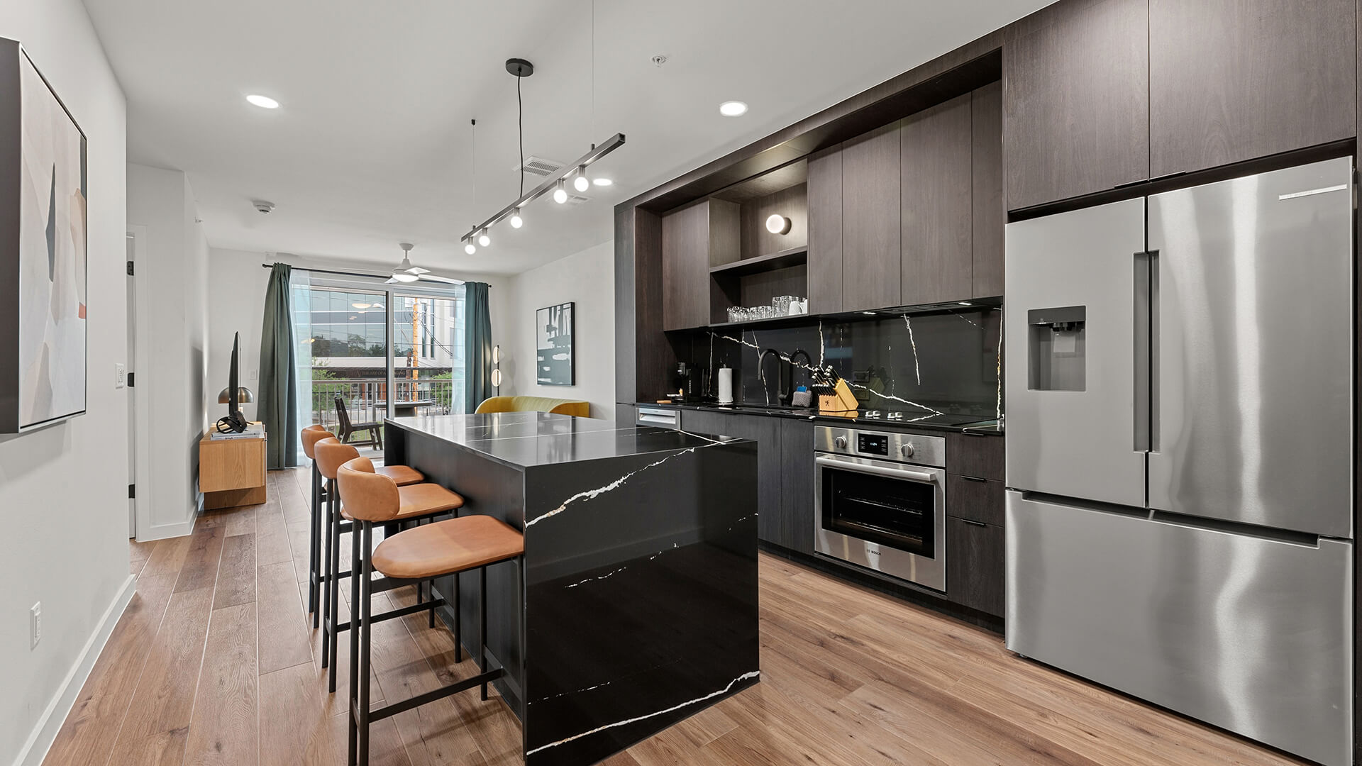 Kitchen – Moontower Finish Palette – The Code Austin